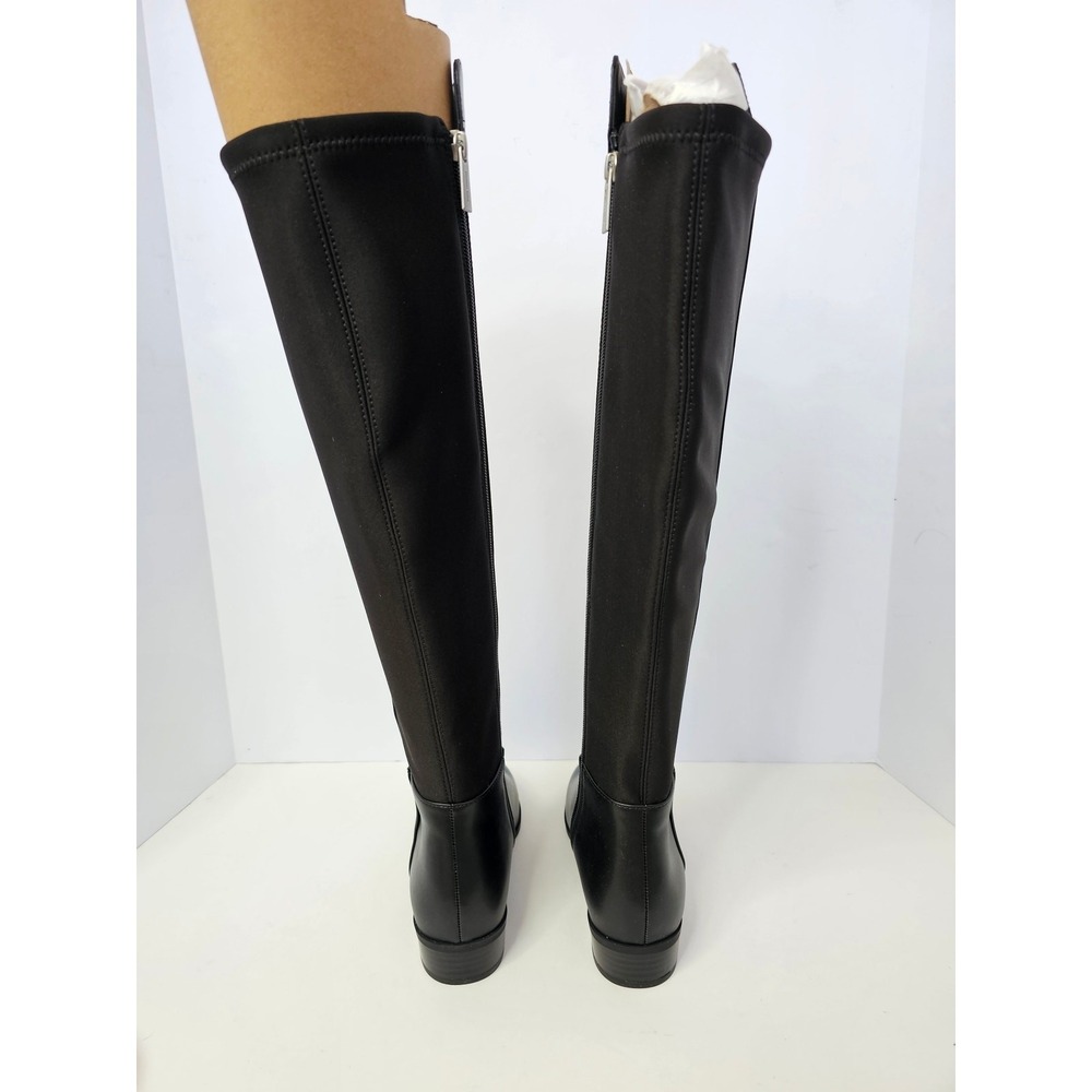 MICHAEL Michael Kors Bromley Flat Boots Black Size 5.5 NWT - Picture 7 of 8